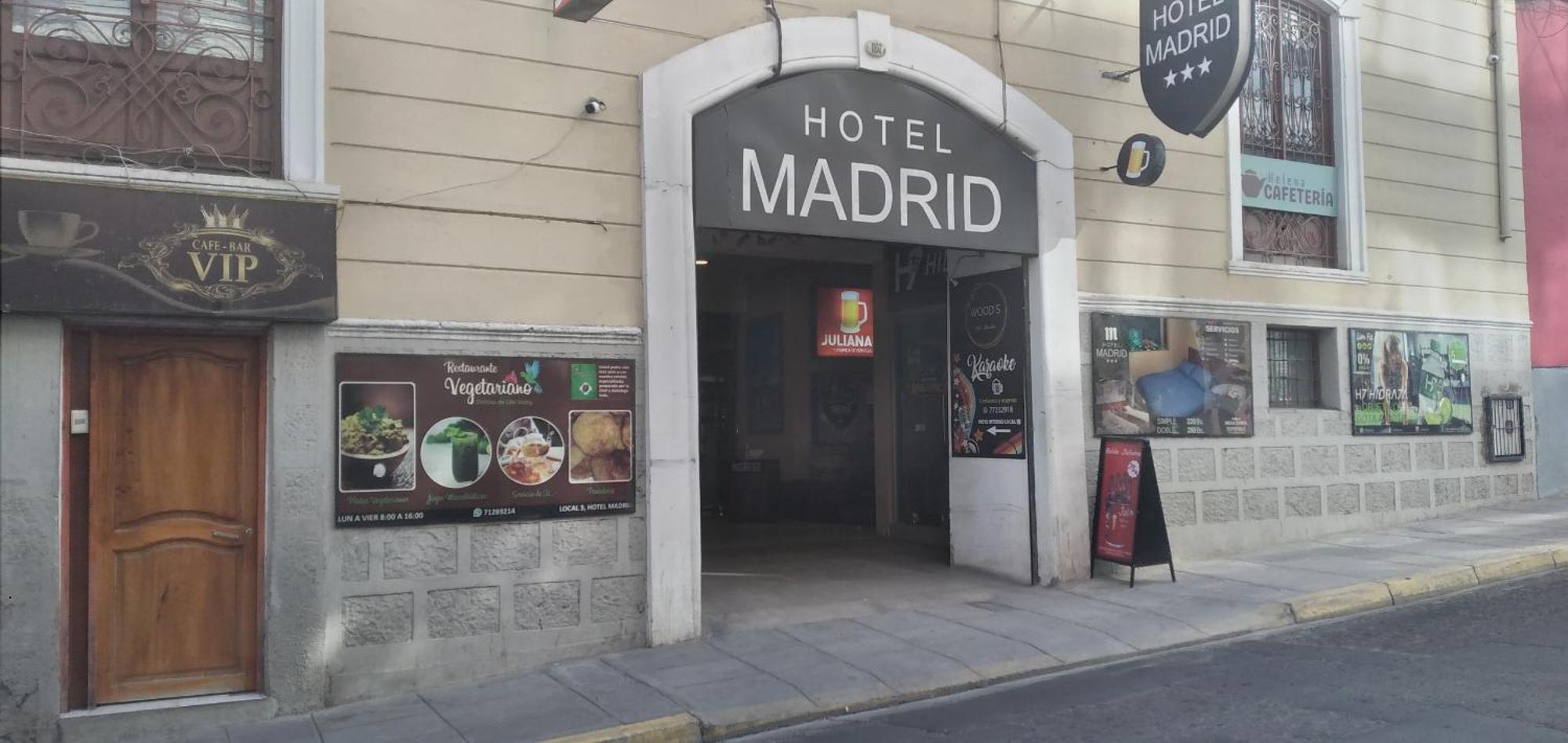 Hotel Madrid La Paz Esterno foto
